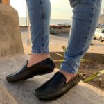 MOCASIN ARABE NEGRO GUANTE