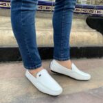 MOCASIN ARABE BLANCO GUANTE