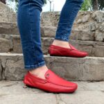 MOCASIN ARABE ROJO GUANTE