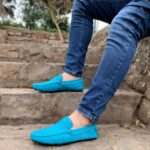 MOCASIN DODO TURQUESA NOBUCK