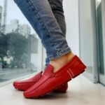 MOCASIN DODO ROJO GUANTE