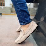 MOCASIN ARABE HUESO NOBUCK