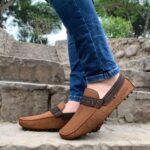 MOCASIN P RELOJ ORO VIEJO - MARRON NOBUCK