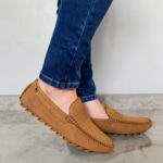 MOCASIN SERRUCHO CANELA NOBUCK