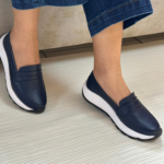 MOCASÍN SNEAKER DAMA AZUL
